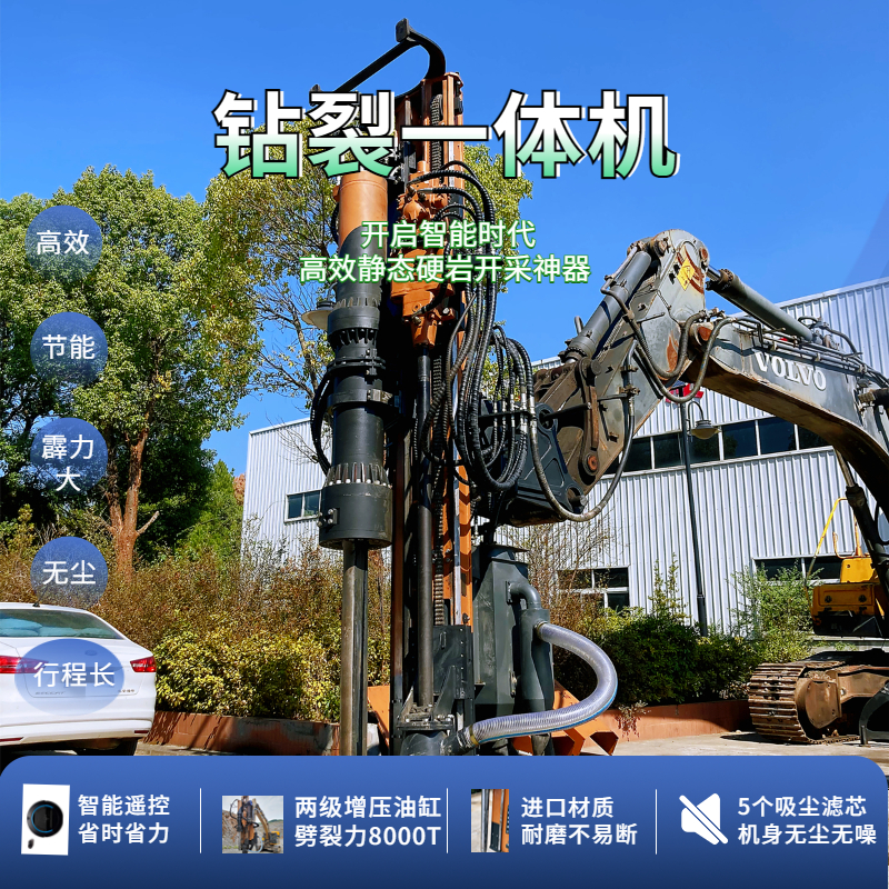 巖石鉆裂機(jī)、鉆劈機(jī)未來發(fā)展走向如何？