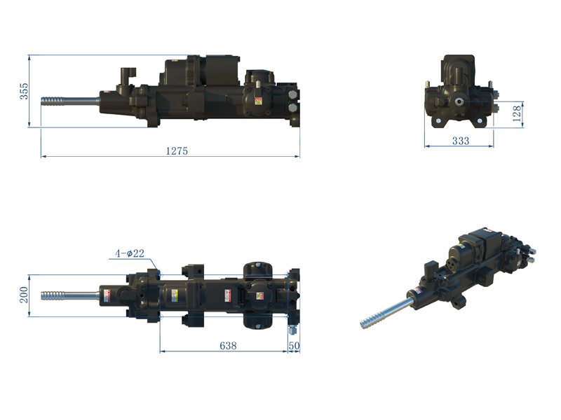 HL660液壓鑿巖機